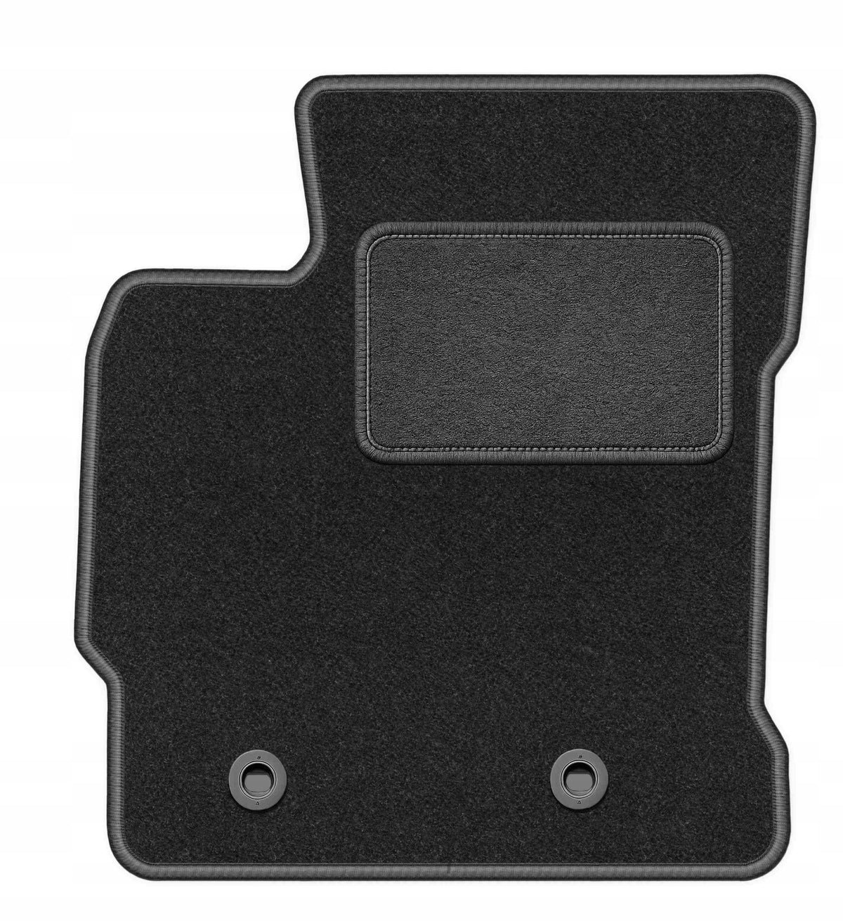 Driver velour rug for Toyota Auris II 2012-2018 LUX graphite