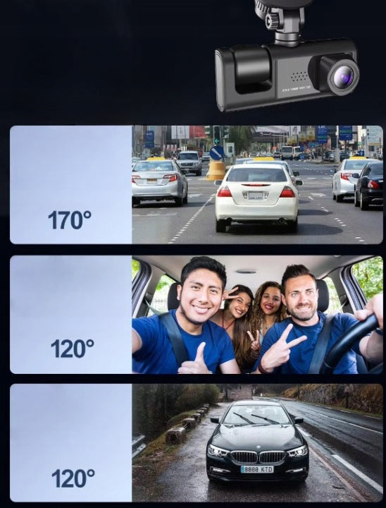 Driving Recorder Reversing Camera Driving Video Recorder Front Rear Menu PL Batteries included yes