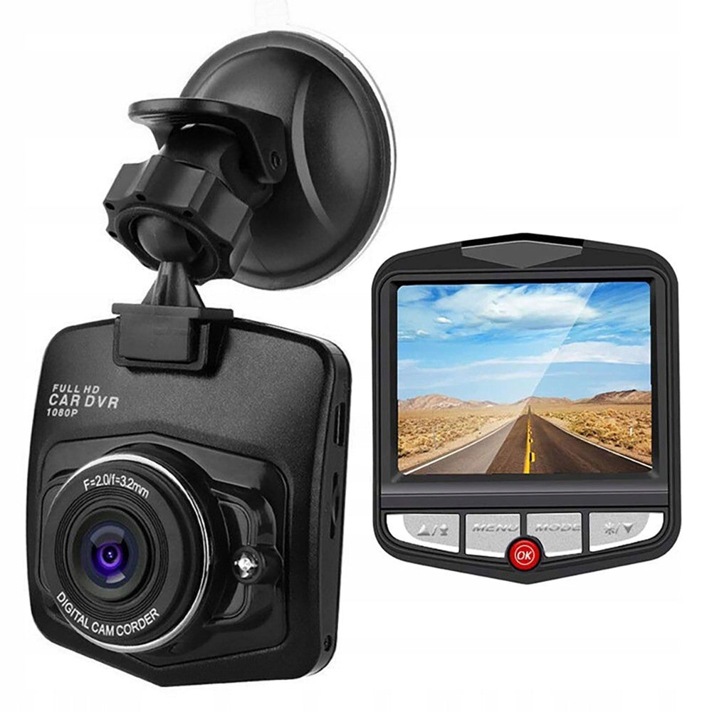 Driving video recorder Full HD 1080p menu PL