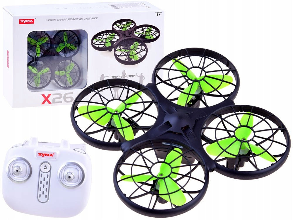 Dron na dálkové ovládání Syma X26 2.4Ghz zelený