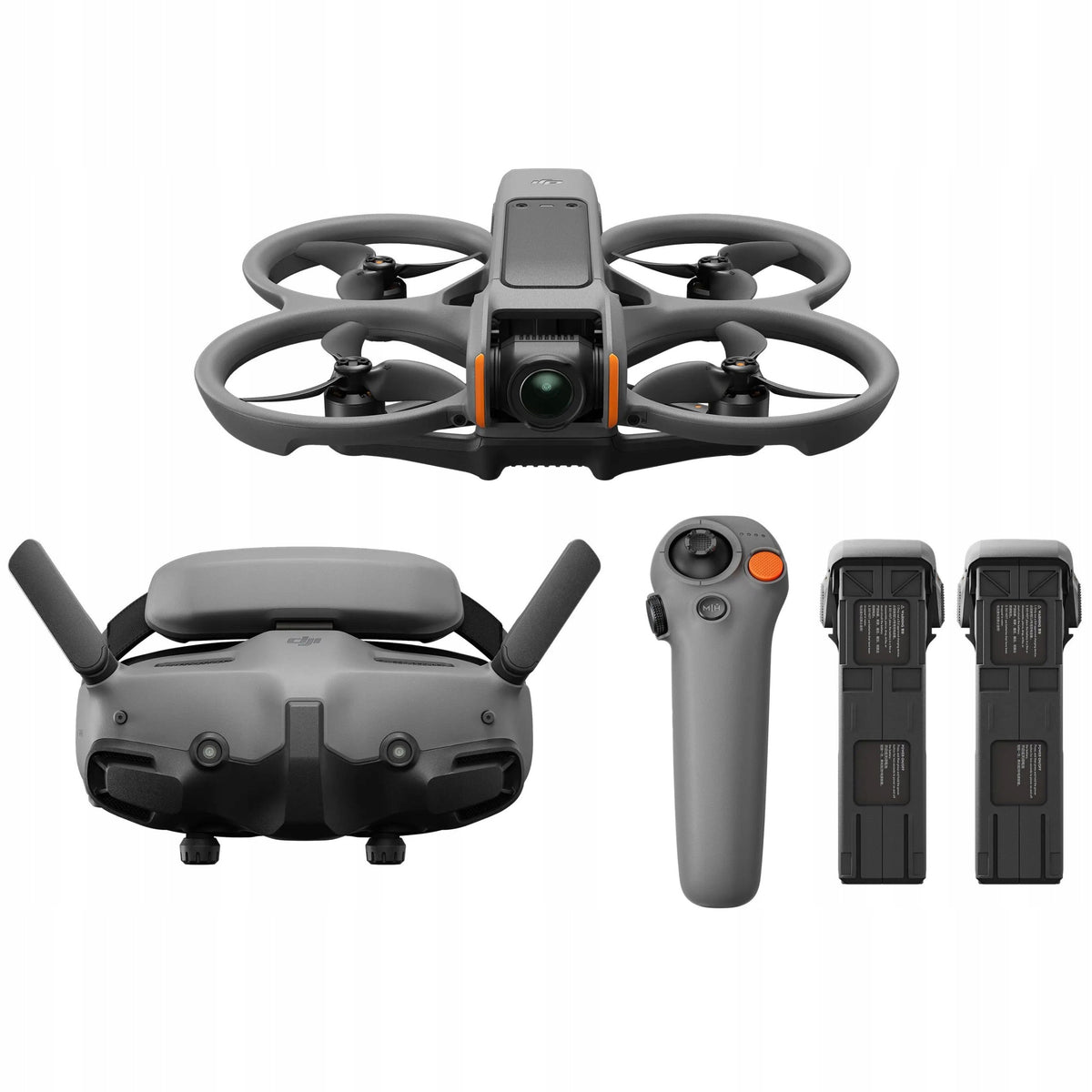Drone DJI Avata 2 Fly More Combo 4K 2150mAh 23min 19m/s + 3x batteries