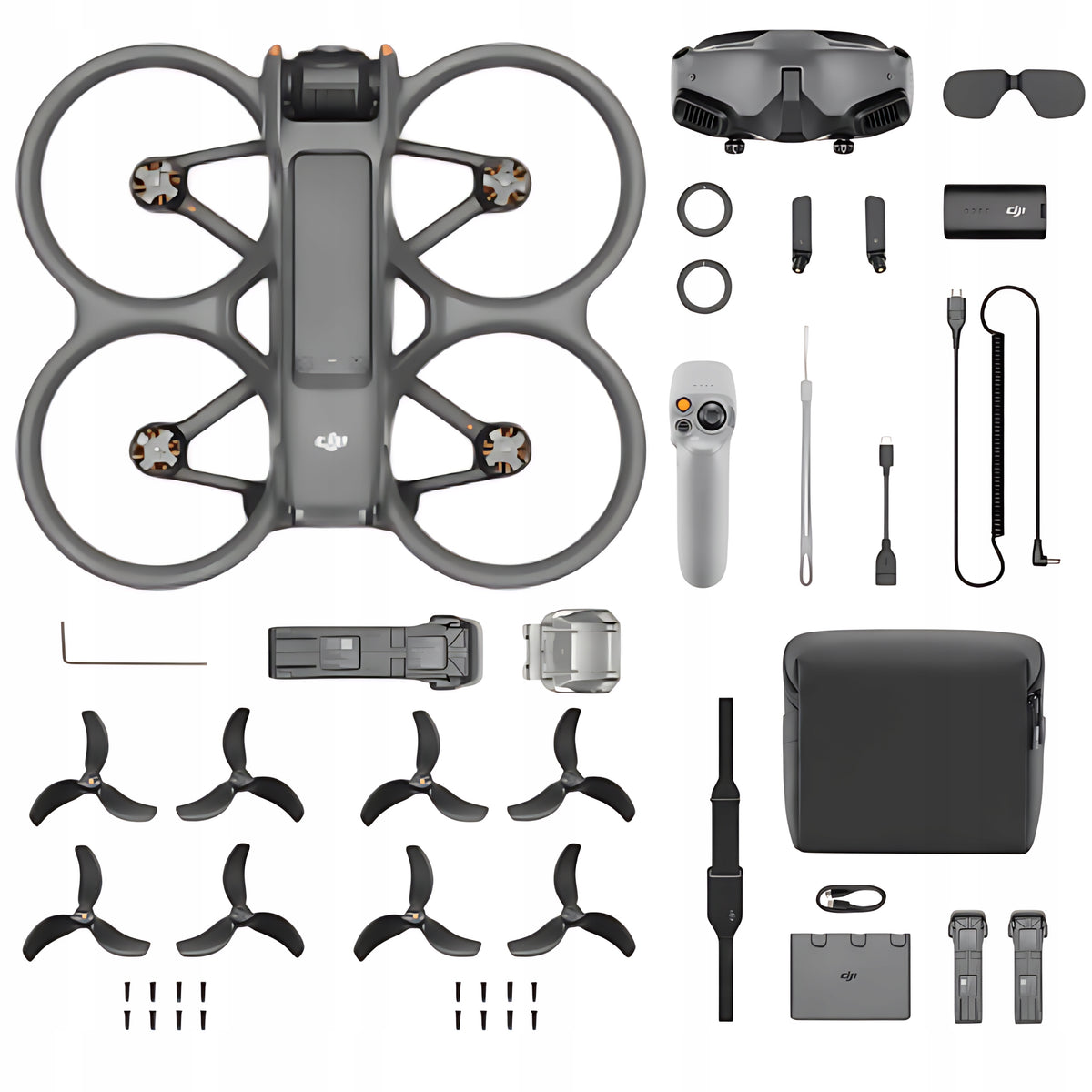 Drone DJI Avata 2 Pro-View Combo 10000 m 2150 mAh Manufacturer code CP.FP.00000227.01