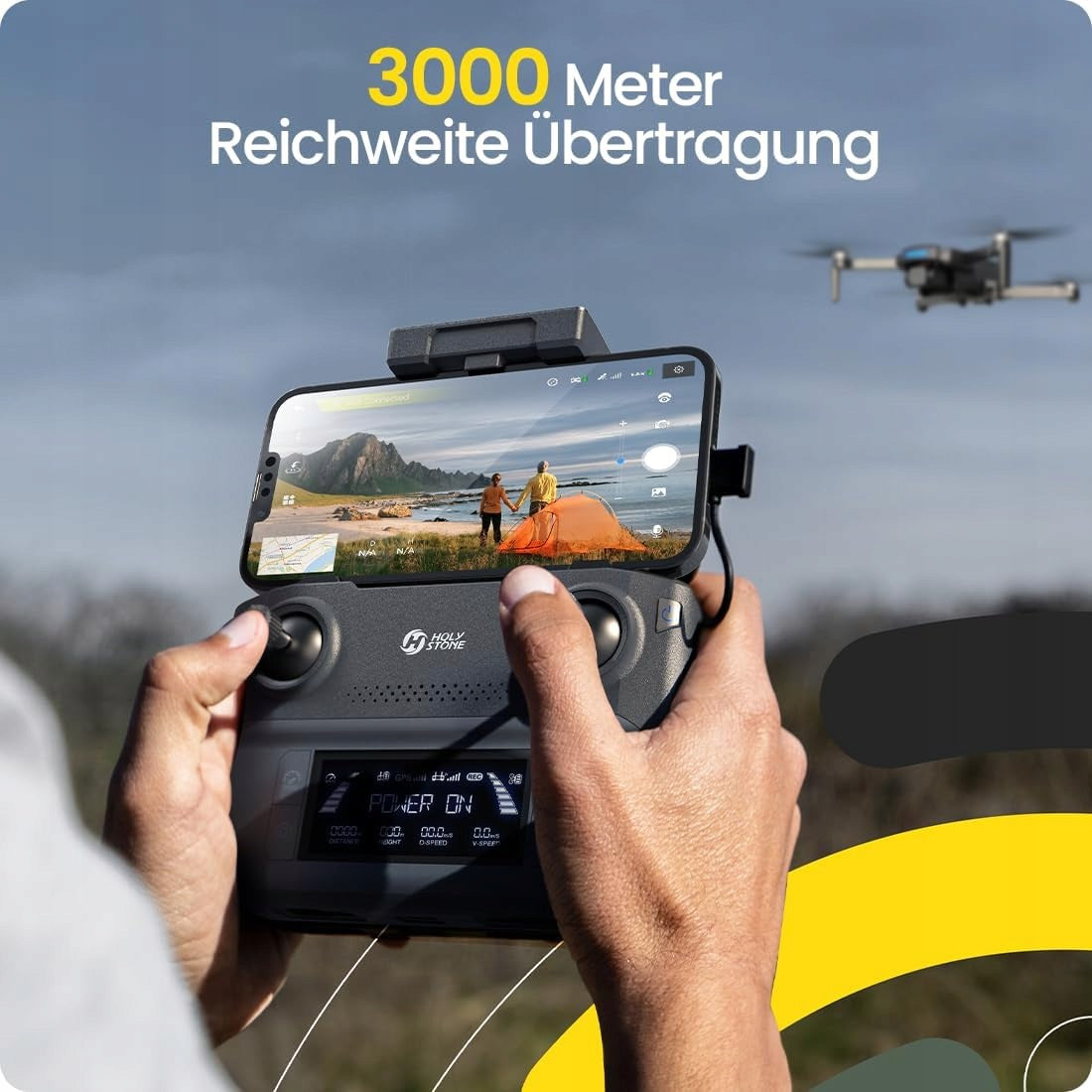 Drone Holy Stone HS360S 4K GPS Camera Foldable 249g Range 3000m Follow Me Brand no brand