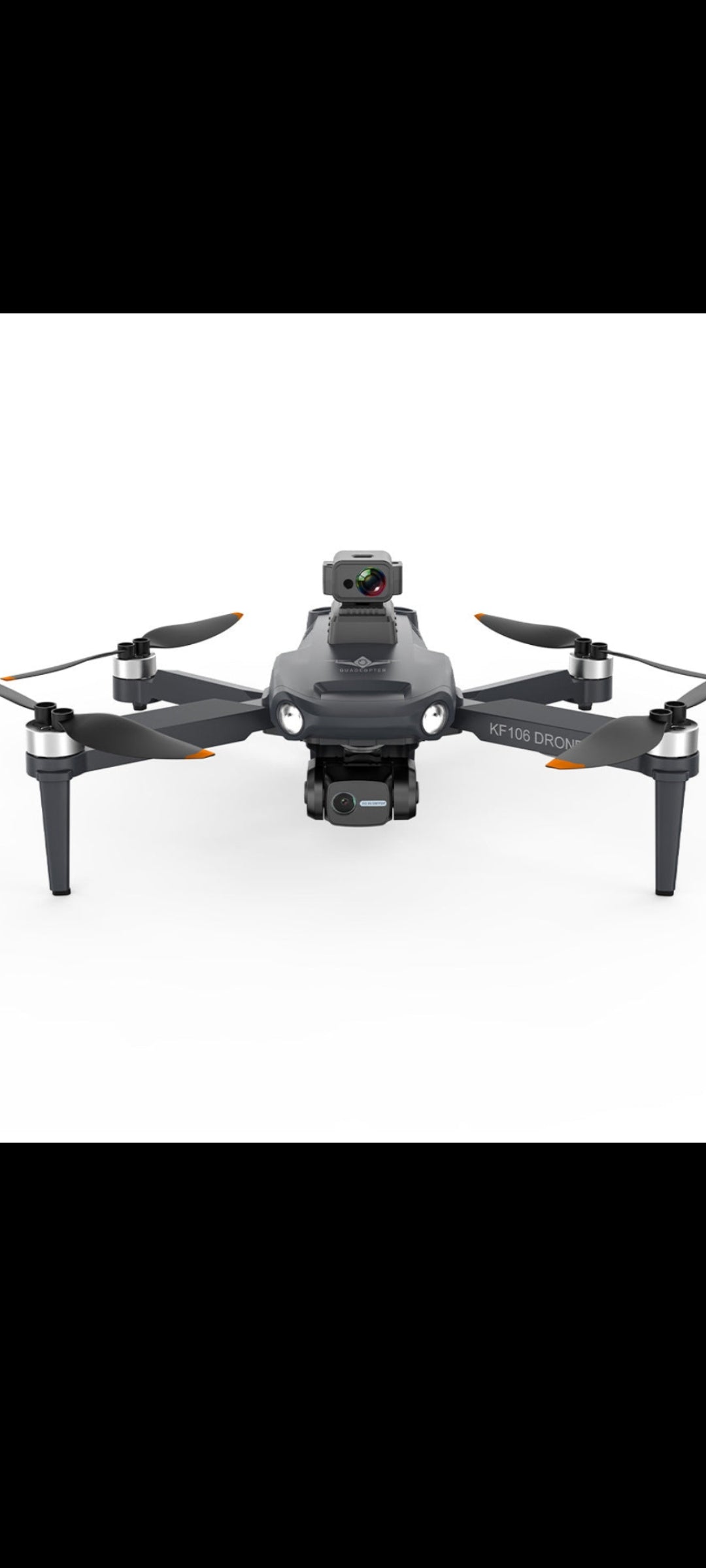 Drone KF106 MAX 4K HD GPS Camera 3-Axis Gimbal 2x Rechargeable Battery - Youth Brand no brand
