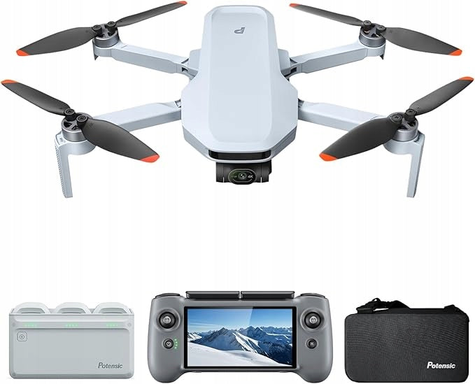 Drone Potensic VC-ATOM 2 Fly More Combo with 3-axis gimbal camera 32 min flight