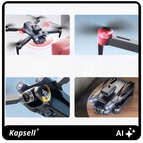 Drone With Double Camera Professional Remote Controlled Suitcase APP Manufacturer code Dron KAPSELL Z Kamerą Zdalnie Sterowany