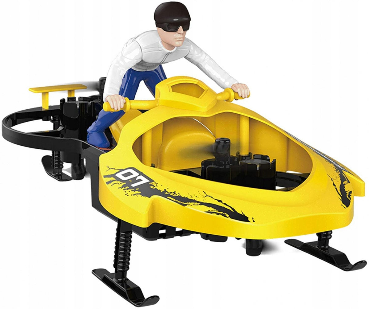 Drone toy controlled by hand safe a lot of fun