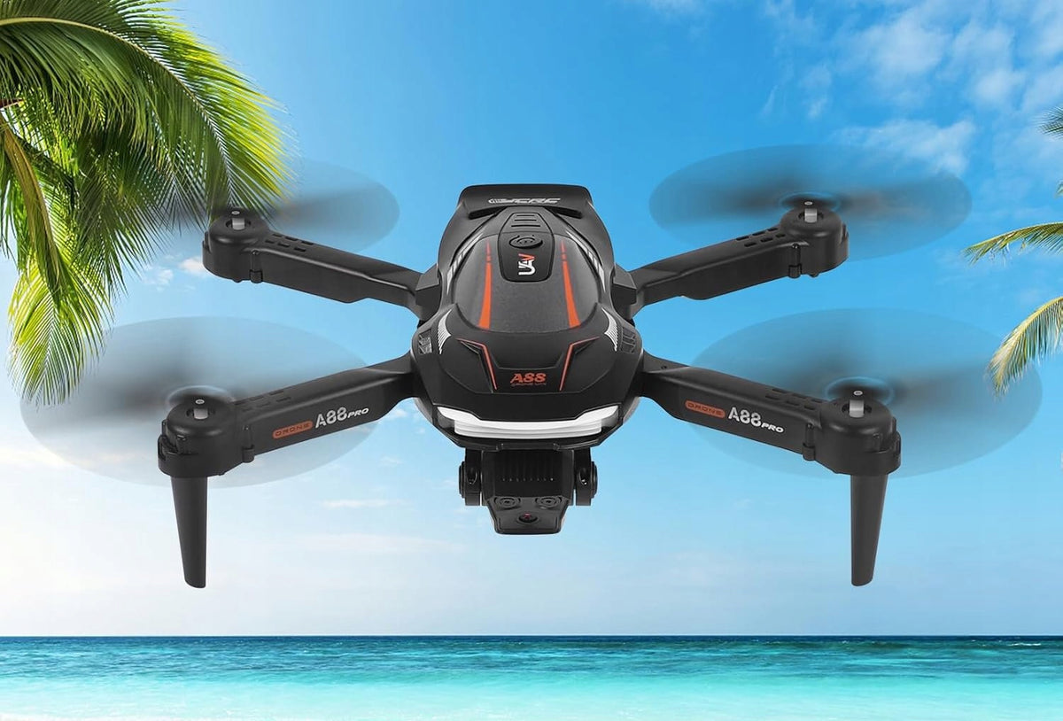 Drone with 1080p HD camera for kids, RC drone with 2 batteries Manufacturer code 6914859494238