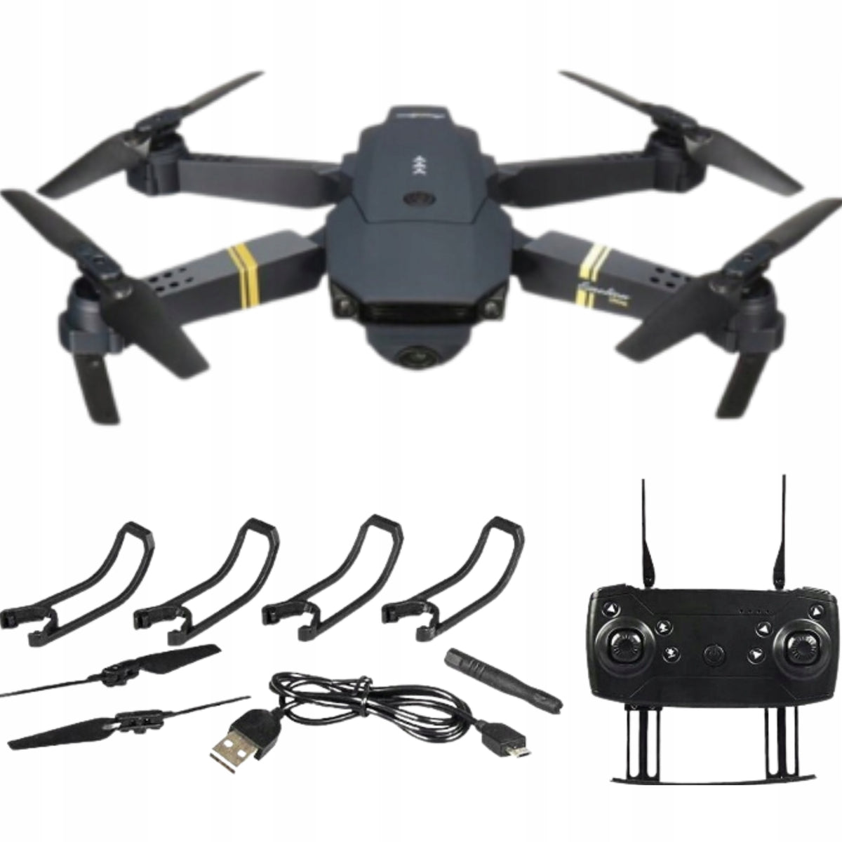 Drone with HD Camera – Foldable WiFi Quadrocopter with Remote Control Manufacturer code 447775136