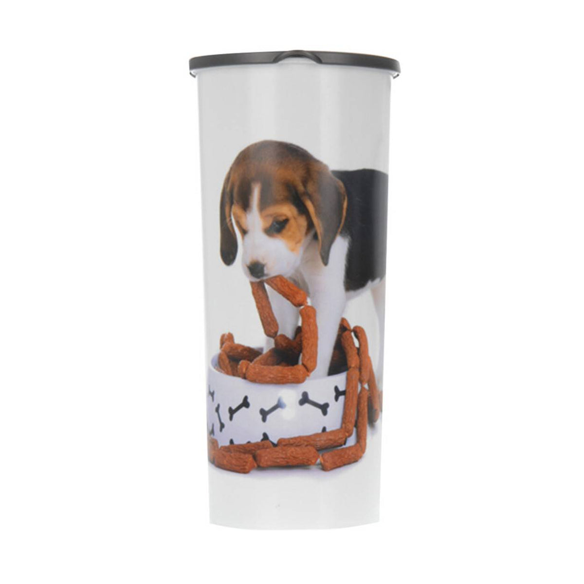 Dry Dog Food Container 4L Airtight Pet Cover 25cm