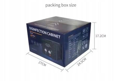 Dry air sterilizers disinfection of BEAUTY tools HOME Manufacturer code SM-360A