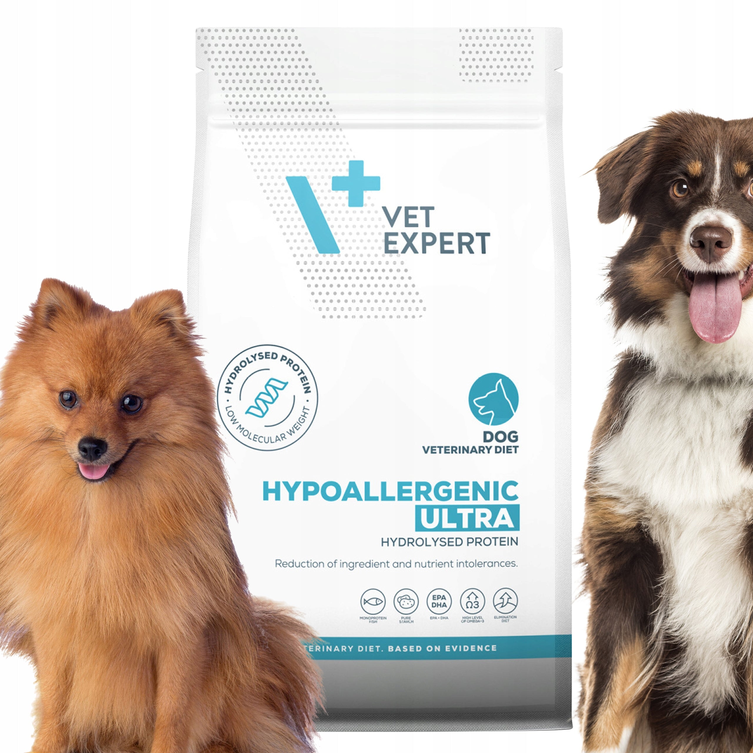 Dry food for dogs with allergies Vet Expert Hypoallergenic Ultra with fish 2kg Manufacturer code 5902414209572