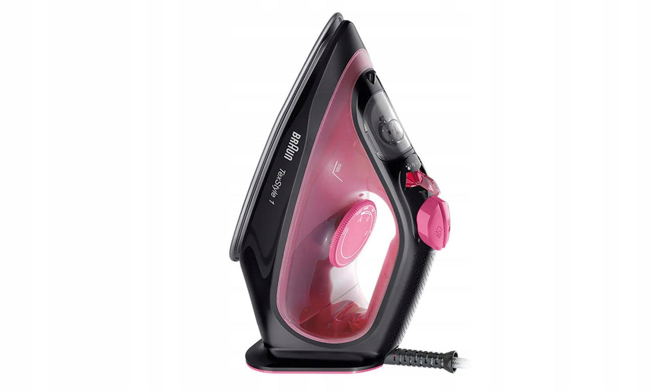 Dry iron and steam iron Braun TexStyle 1 ceramic plate 2000 W Packaging status original