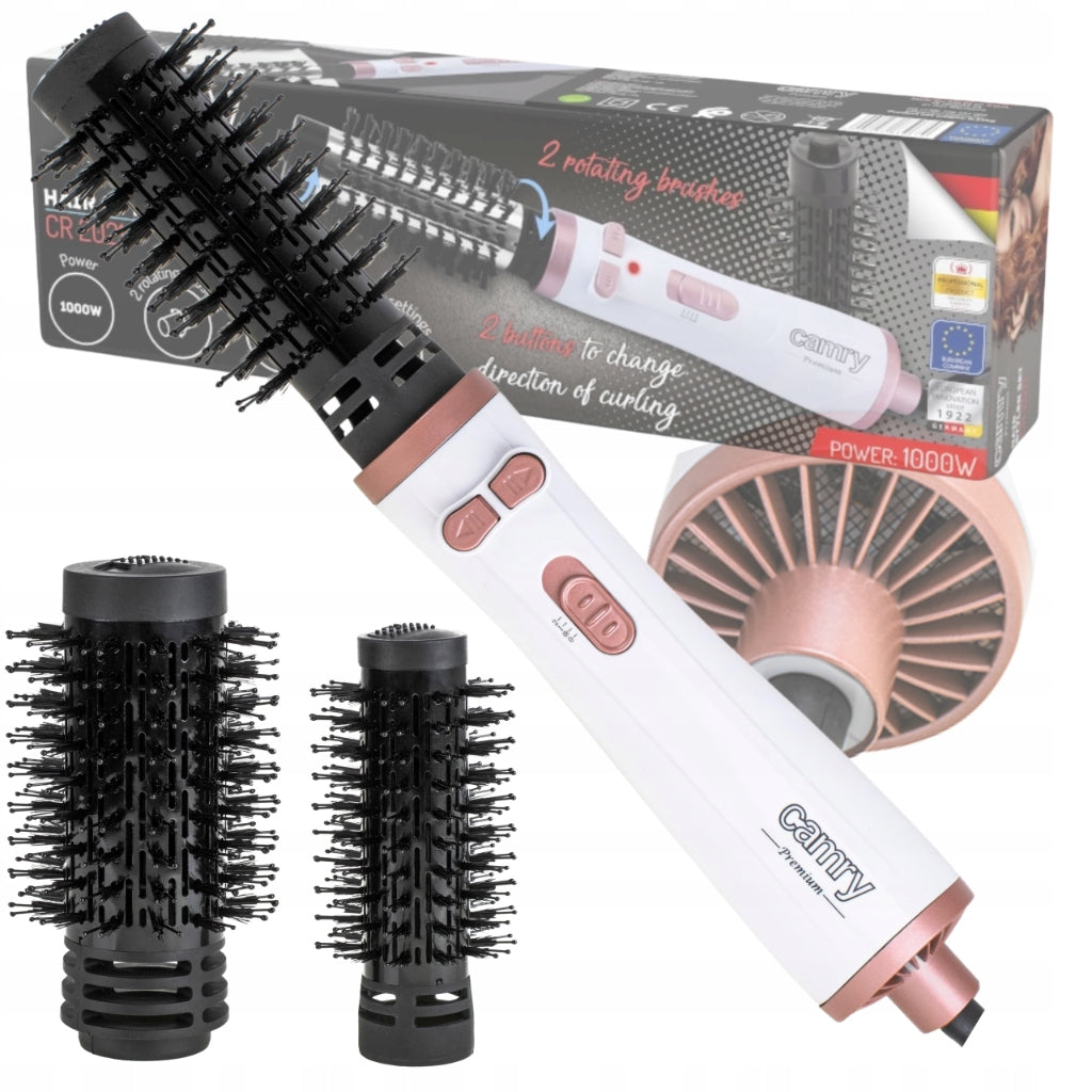 Dryer Curler Brush Rotating 2 Brushes 50mm 38mm Cold Blow