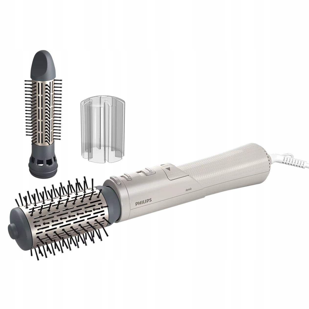 Dryer Curler PHILIPS 1000W Rotating Ionization Curler Dryer 2caps Packaging status original