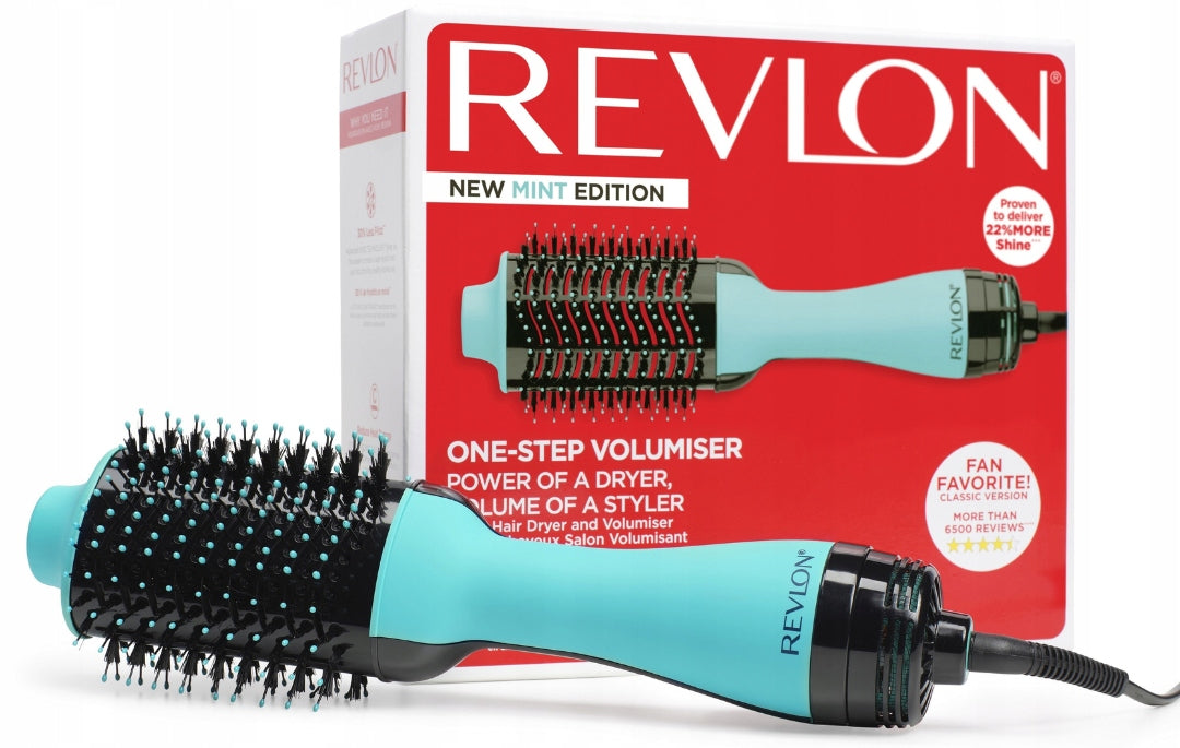 Dryer Revlon One-Step Mint 800W - 1100W CERAMIC IONIZATION Manufacturer code RVDR5222MUKE