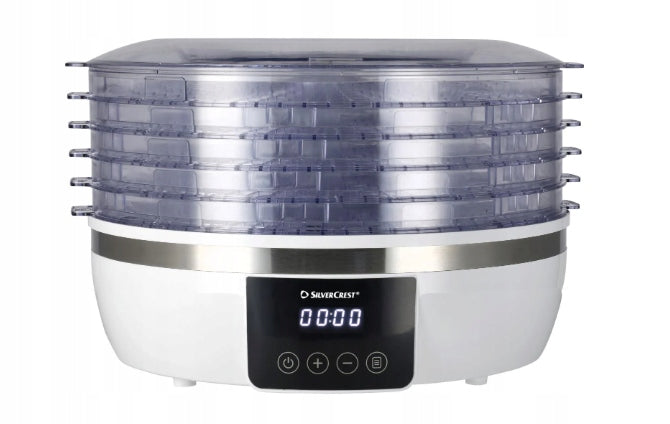 Dryer SILVERCREST SDA 370 B1 Large digital for fish mushroom meat food