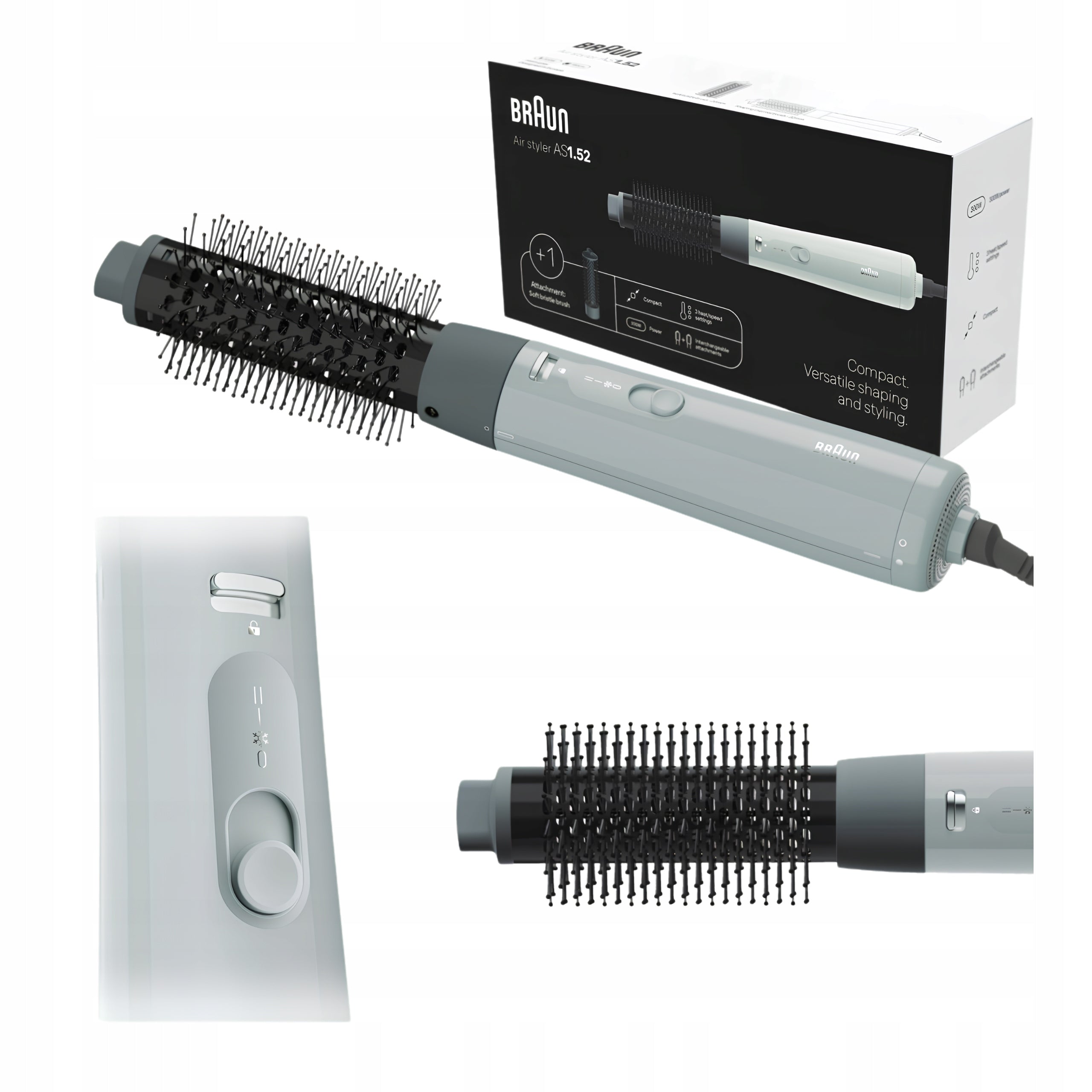 Dryer - curling iron BRAS152E Braun 300W 2 -tips