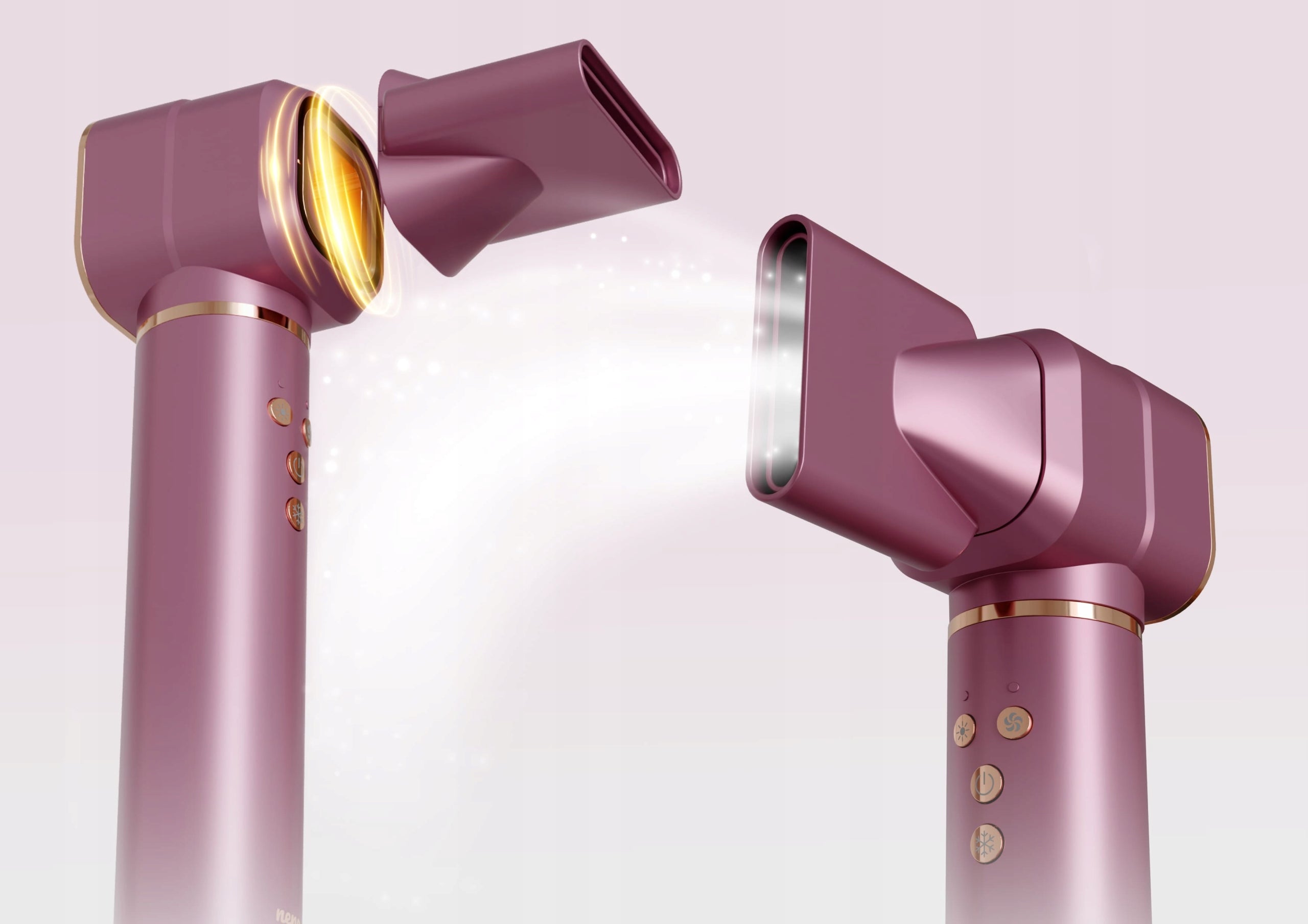 Dryer curling iron with ionization Neno Beauty VIO Model VIO