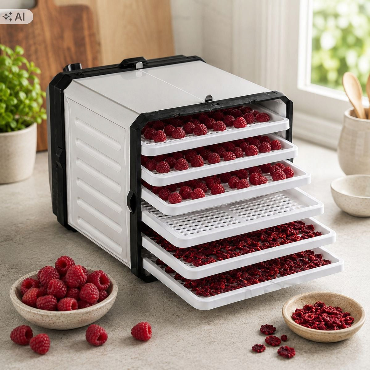 Dryer for mushrooms, fruits, vegetables ATACAMA CUBE, dehydrator for food Packaging status original
