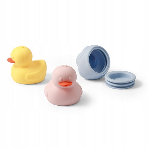 Ducks Silicone Bath Ducks 3 Pieces Babyono