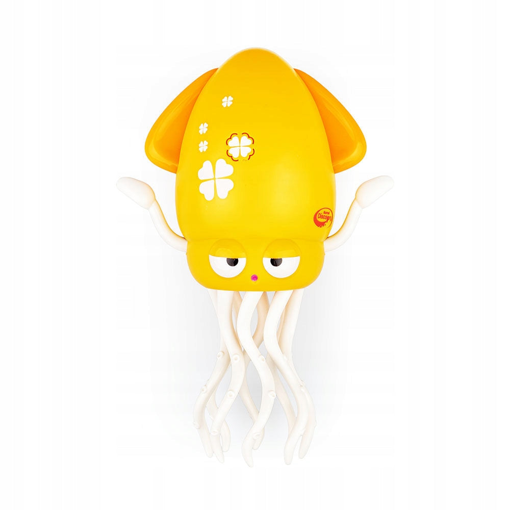 Dumel Interactive Dancing Squid Moving Arms Sings PL Yellow Brand Dumel