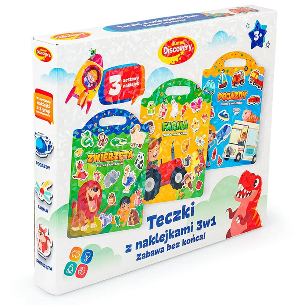 Dumel Reusable Sticker File Farm Vehicles Animals Manufacturer code DD30894