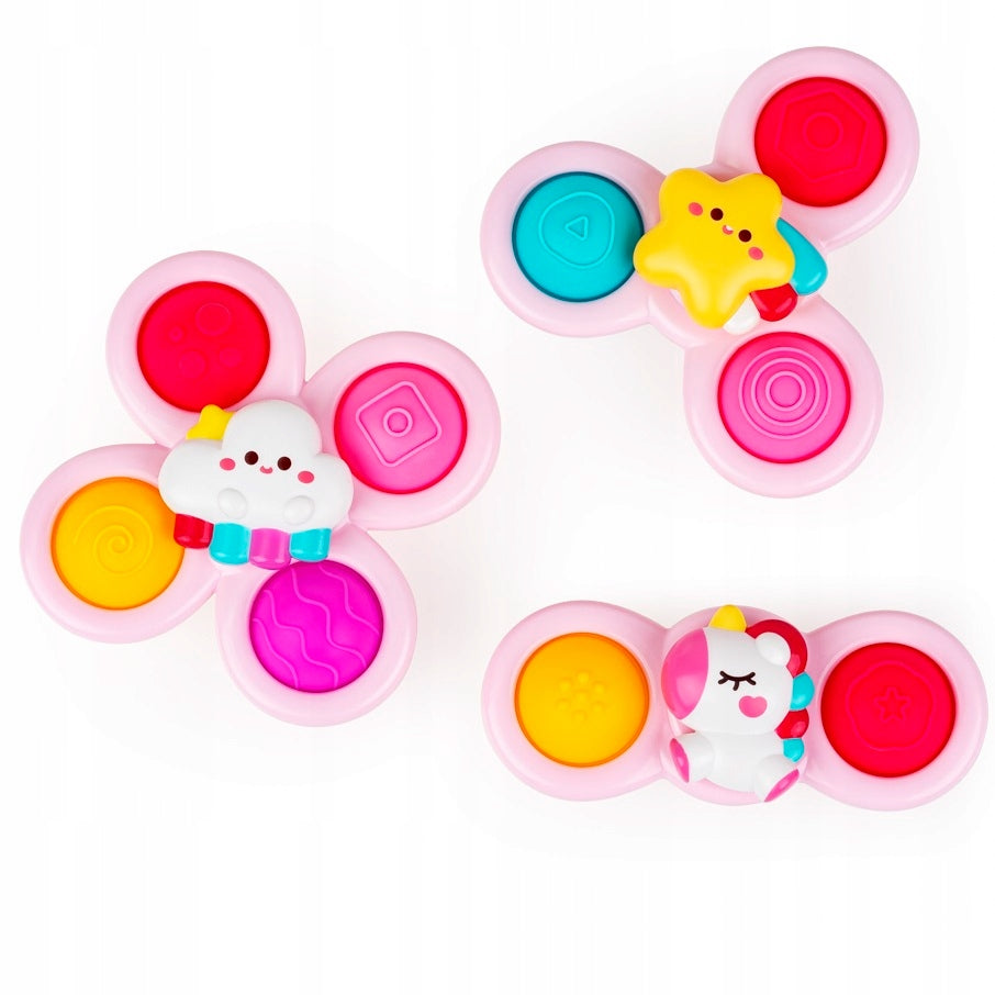 Dumel Space Trio Pink Sensory Toy 3 Pieces Suction Cups 18m+ Packaging status original