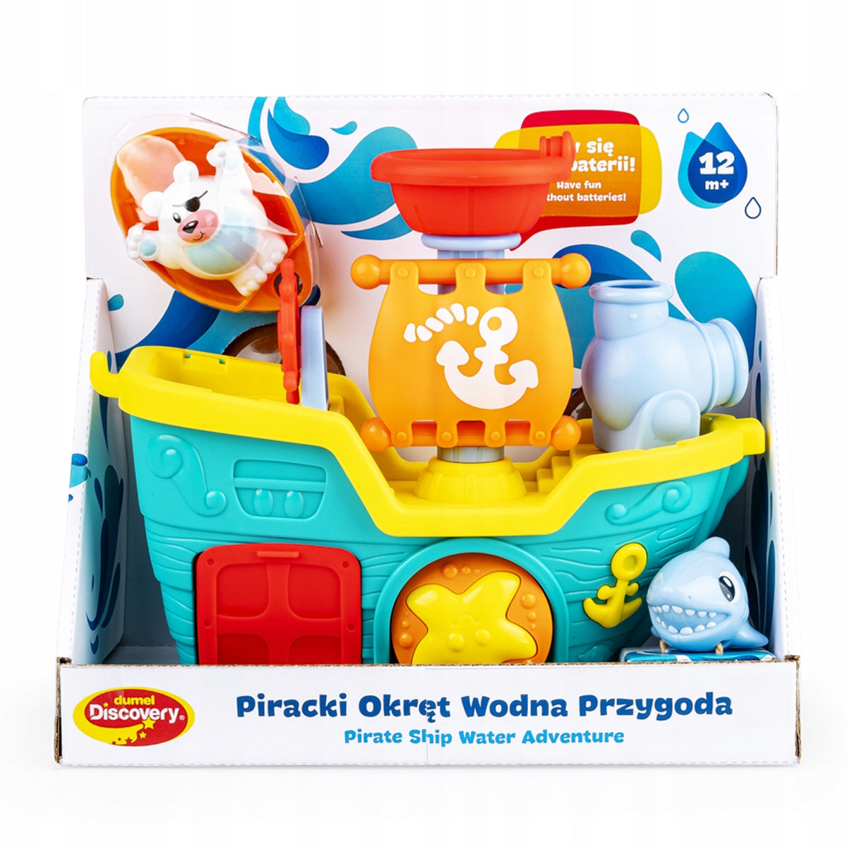 Dumel Water Toy PIRATE SHIP Educational Toy Bathtub Bath 12m+ EAN (GTIN) 672552434505