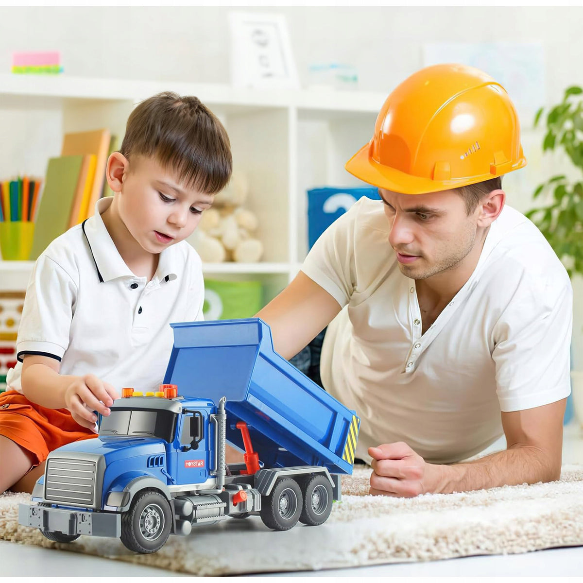 Dump Truck Toy with Sounds and Lights Truck [CEL-TT-08] Brand Celman