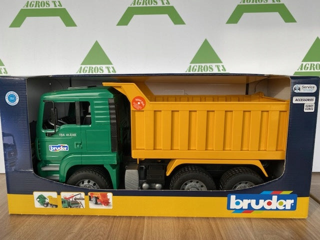Dump truck MAN TGA Bruder 02765 Manufacturer code 02765