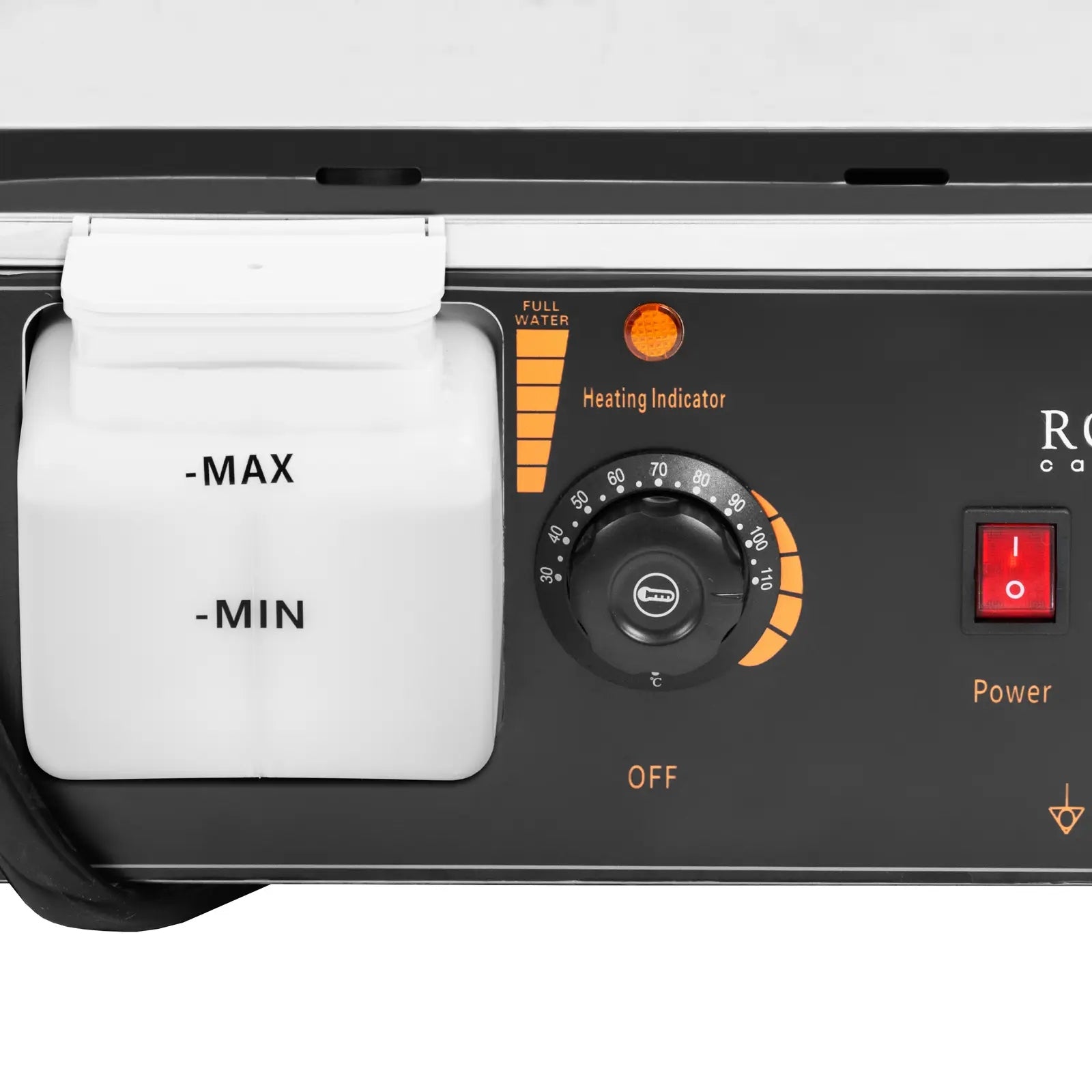 Dumpling steamer heater, heating display cabinet 1250W 5 grates Manufacturer code RCDS-38/5