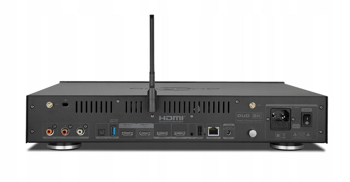 Dune HD Duo Cinema 8K, Premium Size 43" Media Player, Dual System, 12/96 Manufacturer code Duo Cinema 8K (D1012)