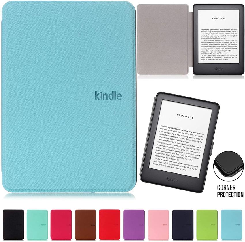 Durable Lock DL1263 obal Kindle Paperwhite 4 (2018) světle modré, AutoSleep Manufacturer code KP4DLLB