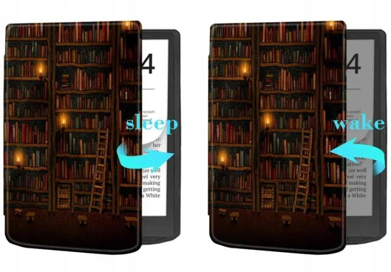 Durable Lock DL4050, obal Pocketbook 743G/C/K3, Bookcase, magnet, AutoSleep Manufacturer code 743DLBO