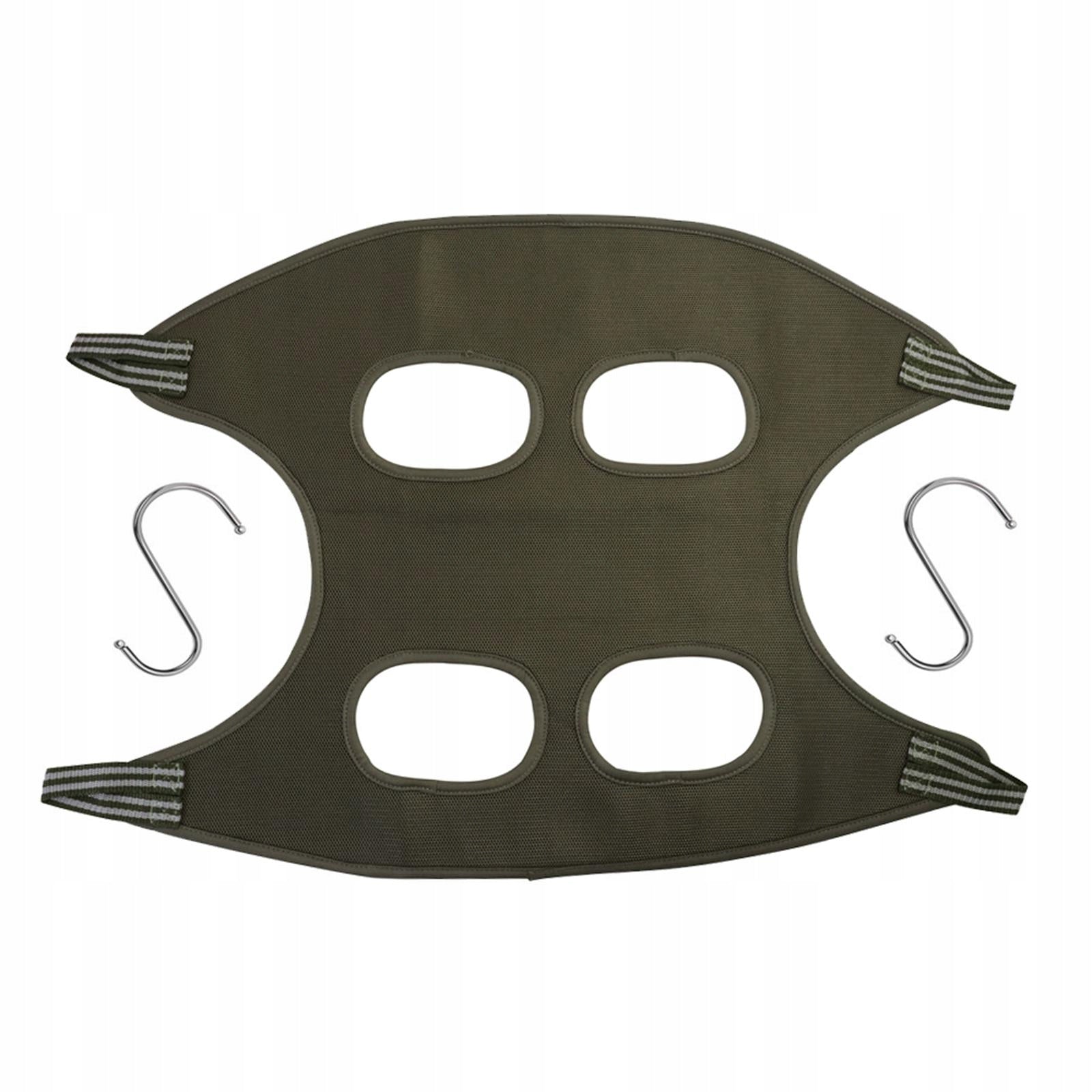 Durable Pet Grooming Hammock Pet Restraint Bag Dog Holder Dogs Dark Green S Brand Zzato Zorganizowany Dom