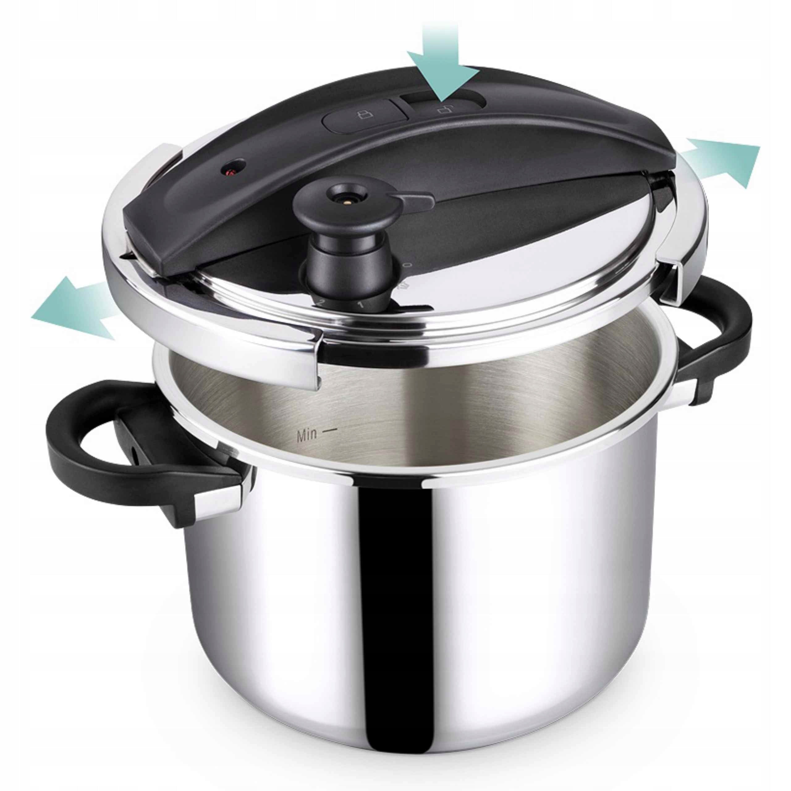 Durable Pressure Cooker Pression Lamart LTDSD6 6L Induction Gas Manufacturer code LTDSD6