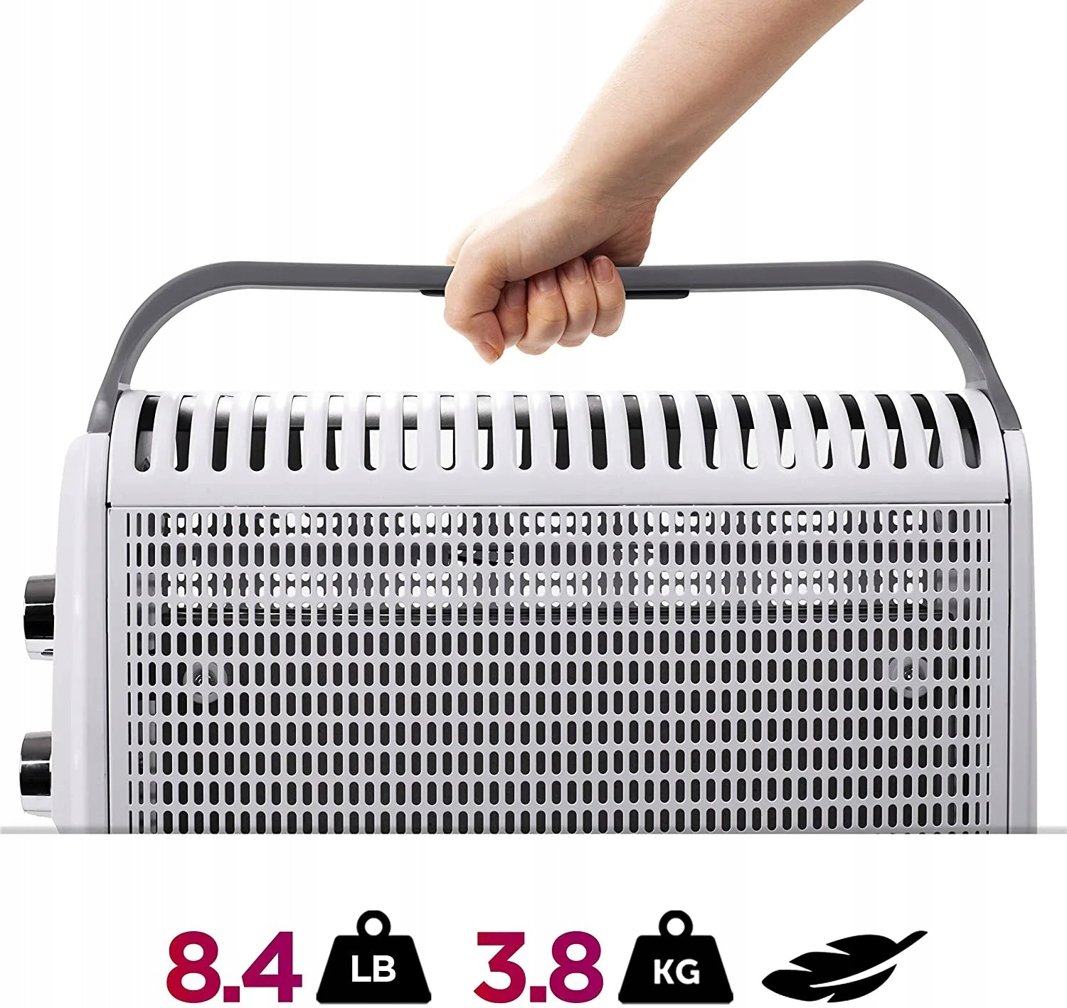 Duronic HV180 Portable electric heater 1800W with oil-free thermostat Brand Duronic