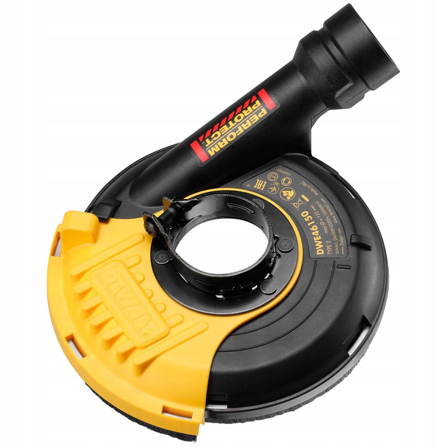 Dust cover for angle grinders DeWalt DWE46150 115/125mm