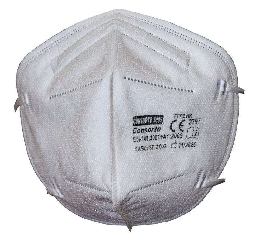 Dust mask HALF MASK WITHOUT VALVE 50pcs EAN (GTIN) 5901832514787