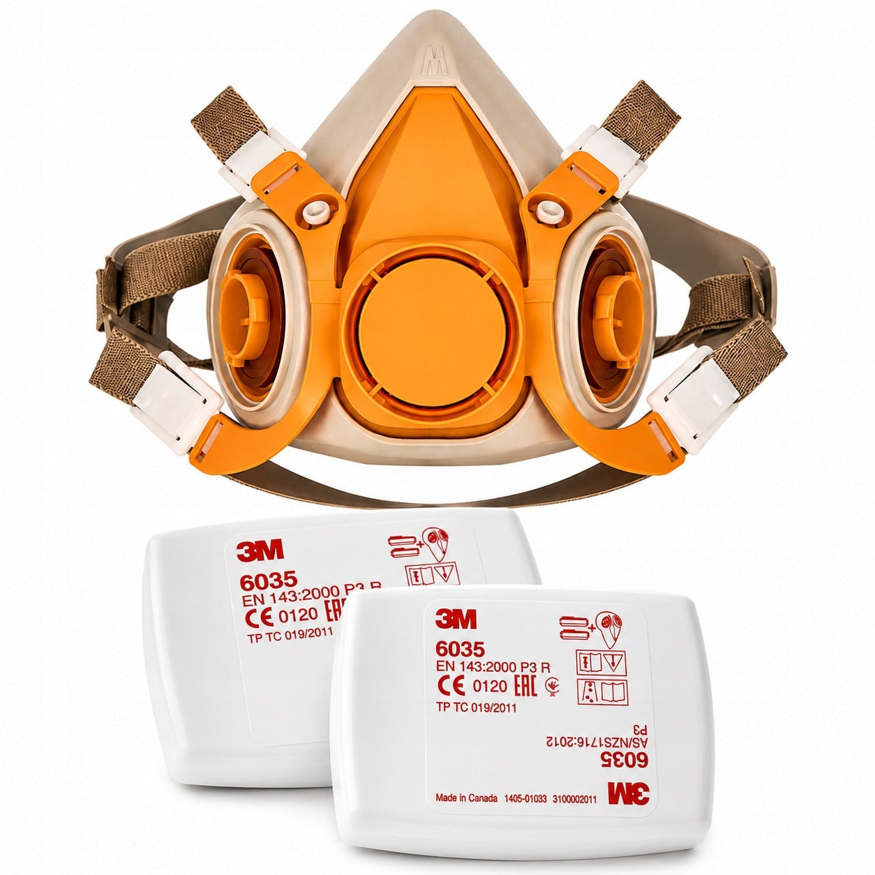 Dust mask half mask + filter 3m 6035