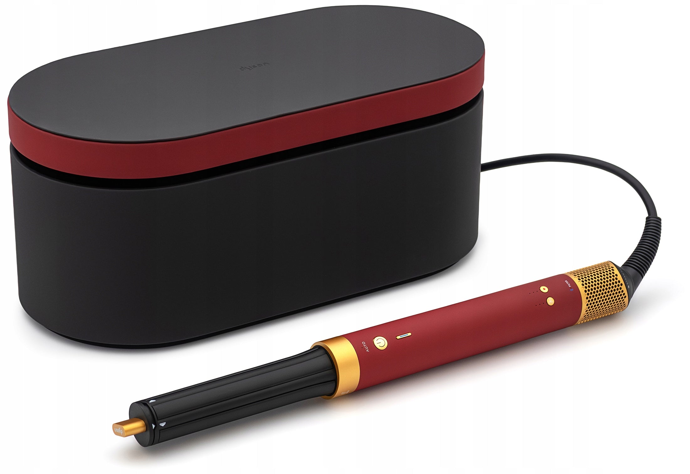 Dyson Airwrap Co-anda2x Straight+Wavy Velvet Red Gold Brand Dyson