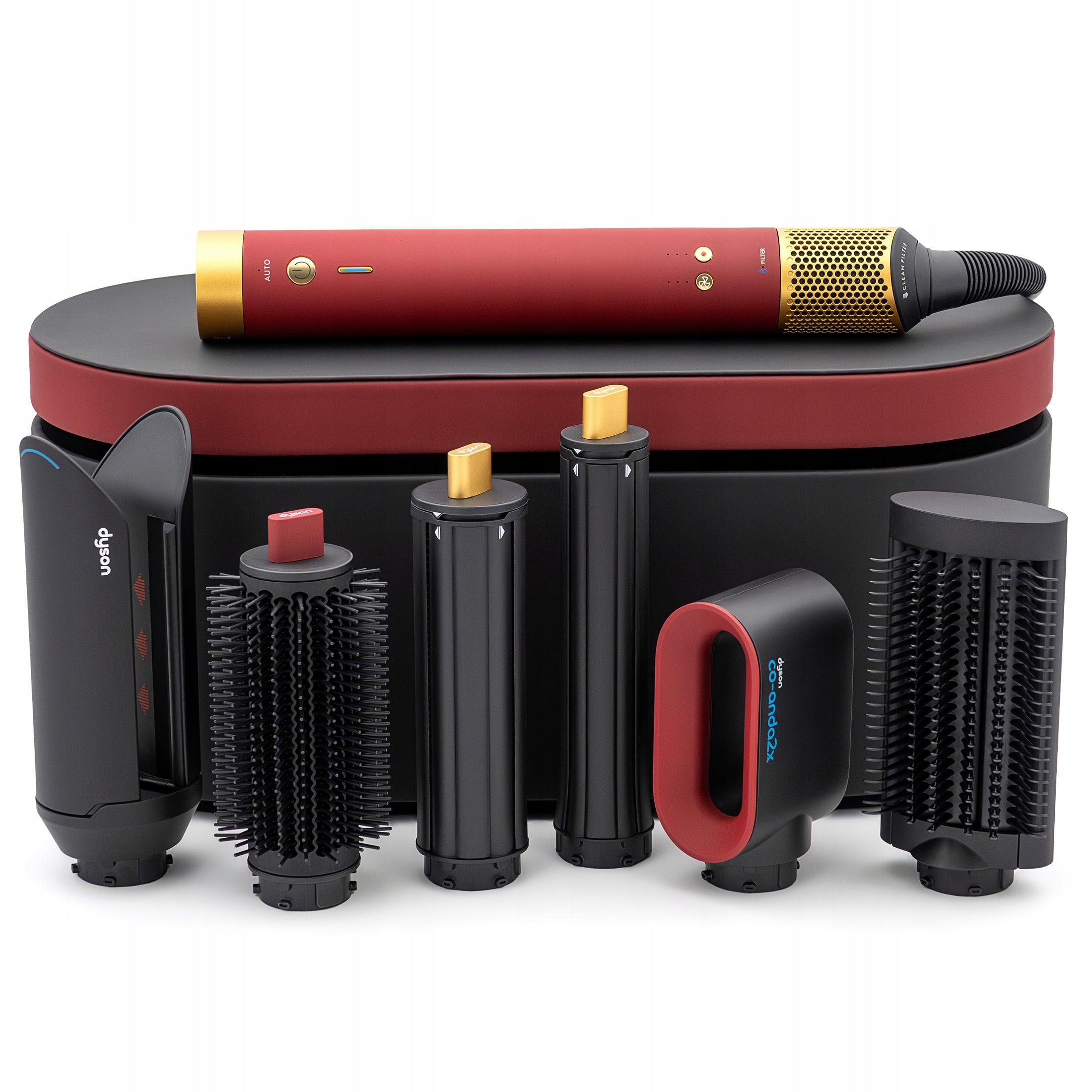 Dyson Airwrap Co-anda2x Straight+Wavy Velvet Red Gold
