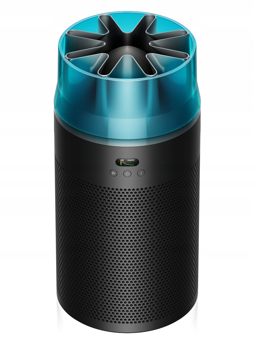 Dyson HushJet Purifier Compact HJ10 Black/Turquoise Manufacturer code 491338-01
