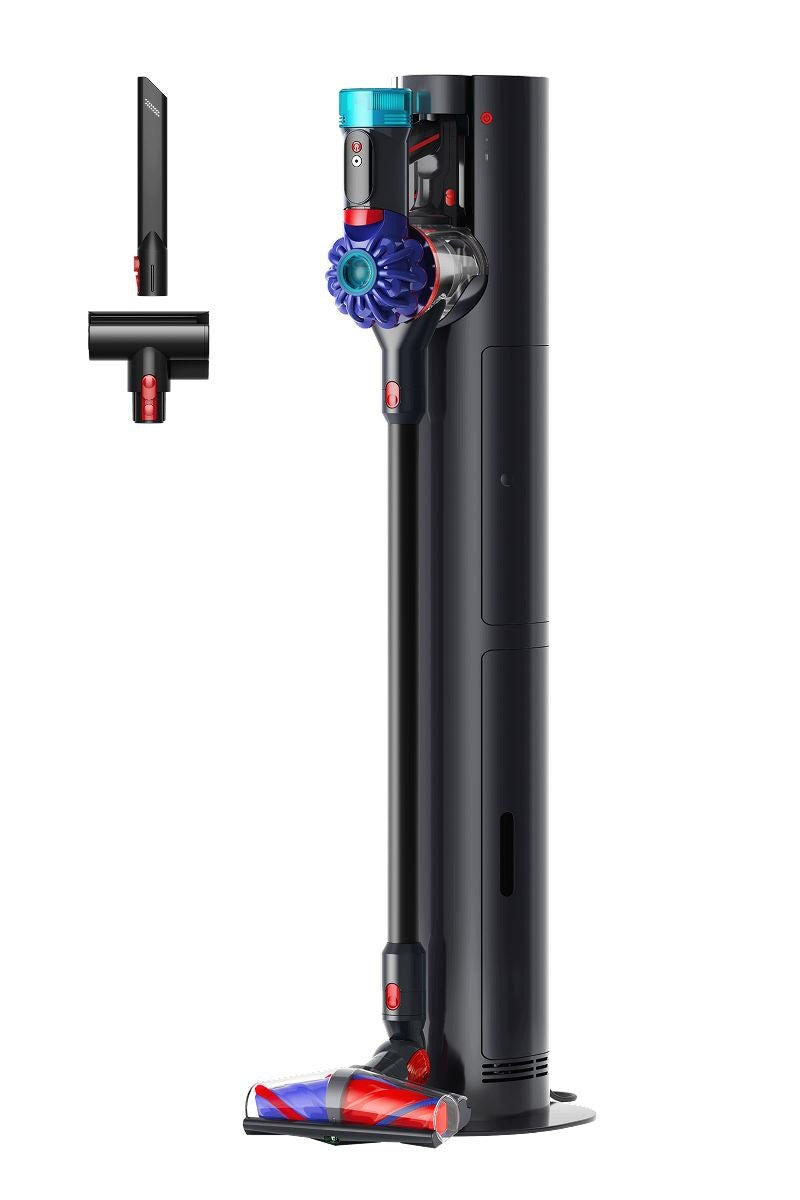 Dyson V10 Konical Cordless Upright Vacuum Cleaner + Auto-empty Dok Station