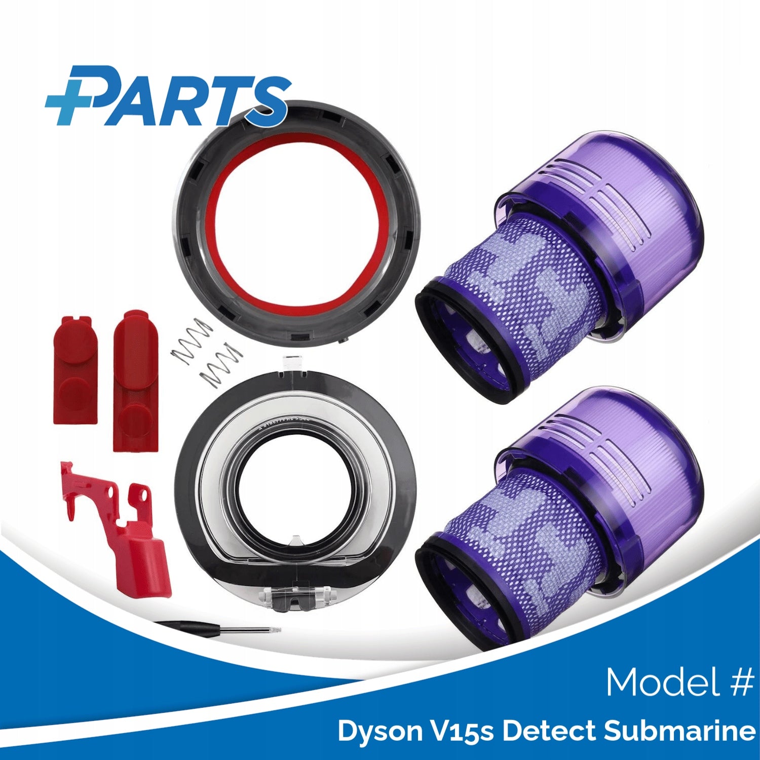 Dyson V15s Detect Submarine Maintenance Set (8 items) Packaging status original