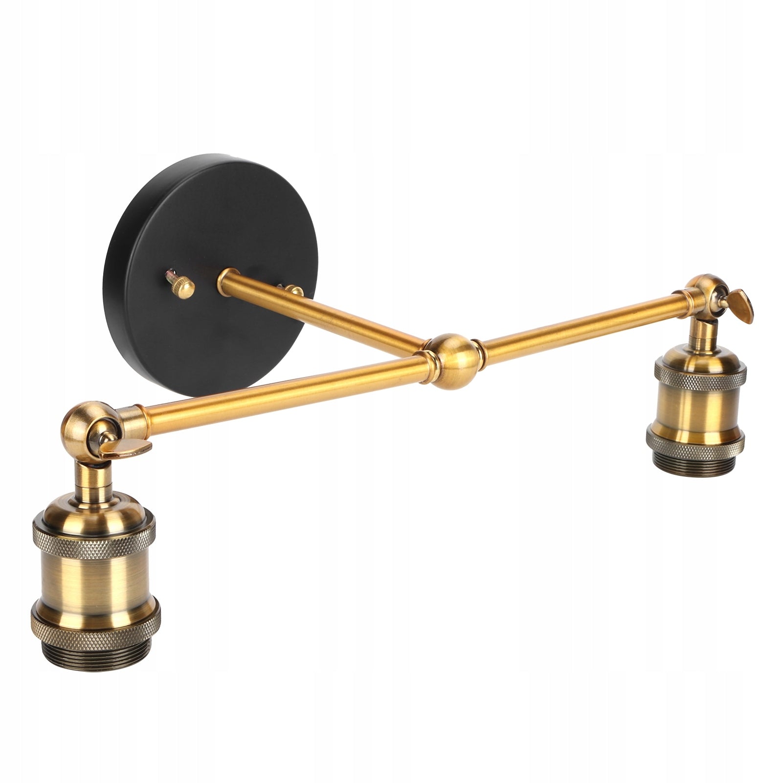 E27 Wall lamp with double head in retro style. Decorative lamp E0 Manufacturer code AG251018140973
