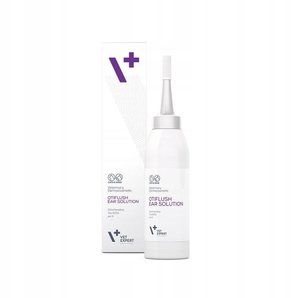 EAR CLEANER for cats and dogs VET EXPERT Otiflush 125 ml Manufacturer code 5902414200340