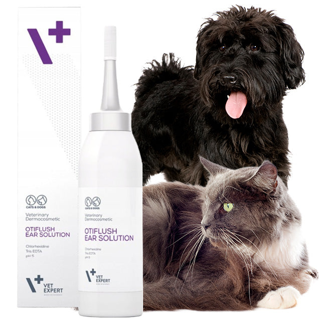 EAR CLEANER for cats and dogs VET EXPERT Otiflush 125 ml
