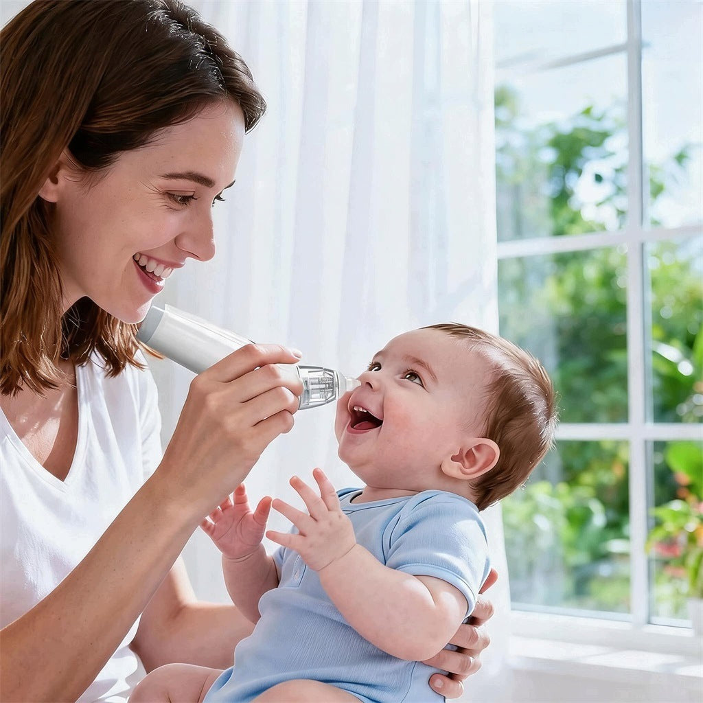 EAR NOSE ASPIRATOR ELECTRIC VACUUM CLEANER RUNNY NOSE EXTRACTOR POWER ADJUSTMENT Brand Bedee